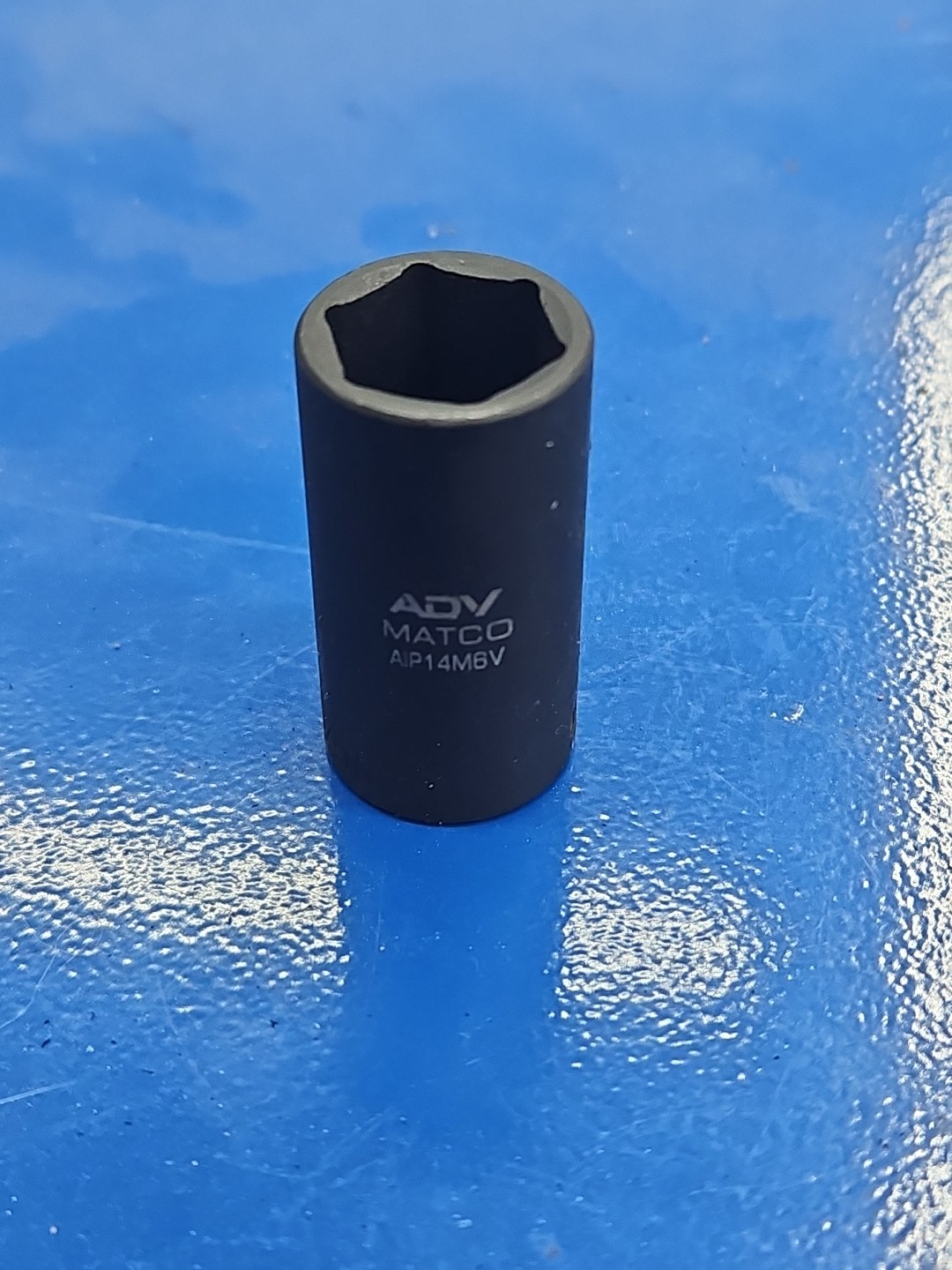 Matco Tools ADV AIP14M6V 1/4 Drive Mid Length Impact Socket 14mm NEW 🇺🇸