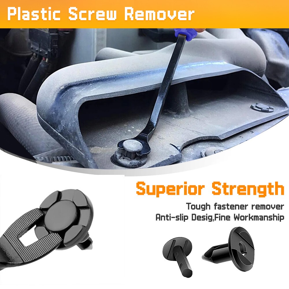 3PCS Auto Trim Clip Remover Tool Removal Pliers Fastener Door Panel Retainer Set