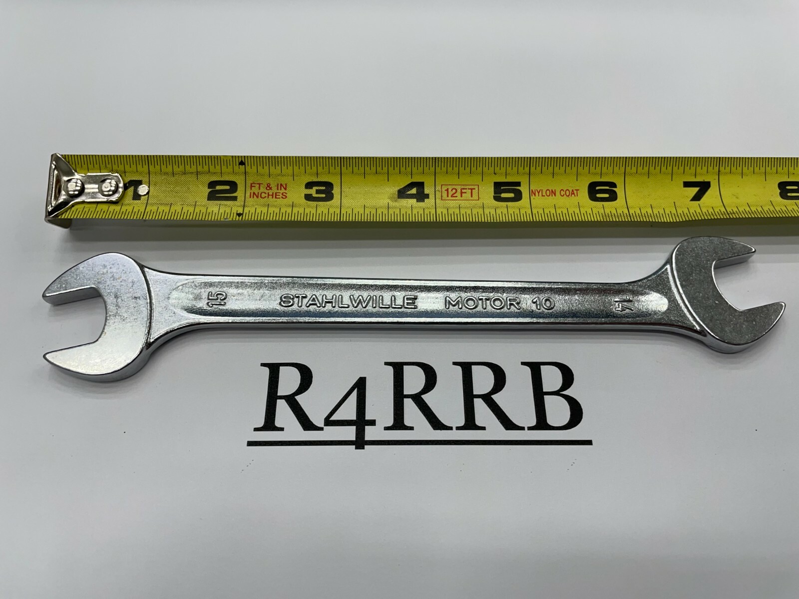 Stahlwille Tools Motor 10 GERMANY 15mm x 14mm Metric Double Open End Wrench