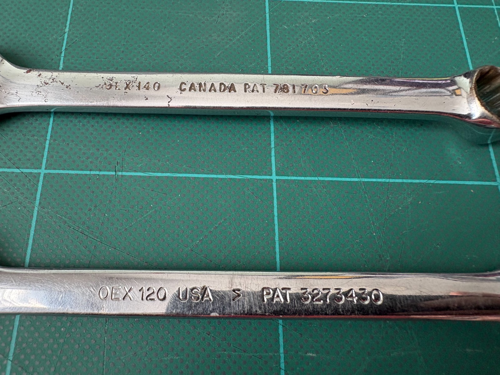 Snap-On OEX 120 – 3/8″ & OEX 140 – 7/16″ Combination Spanners – USA & Canada