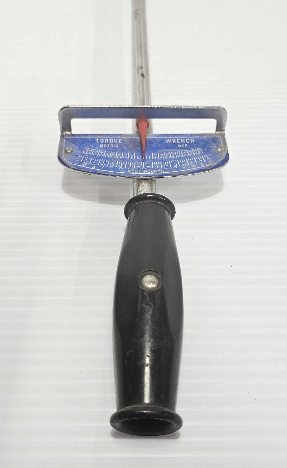 Square 1/2″ Drive Beam Torque Wrench 0-150 Ft-Lbs, 0-20 kg Vintage