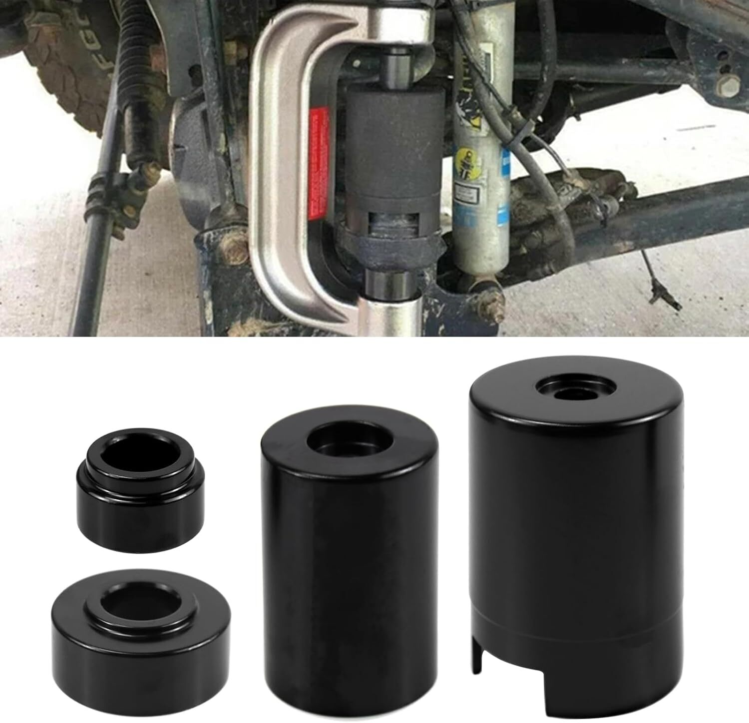 For Jeep & Dodge Ball Joint Service Adapter 5PCS Upper Lower Ball Joint Press