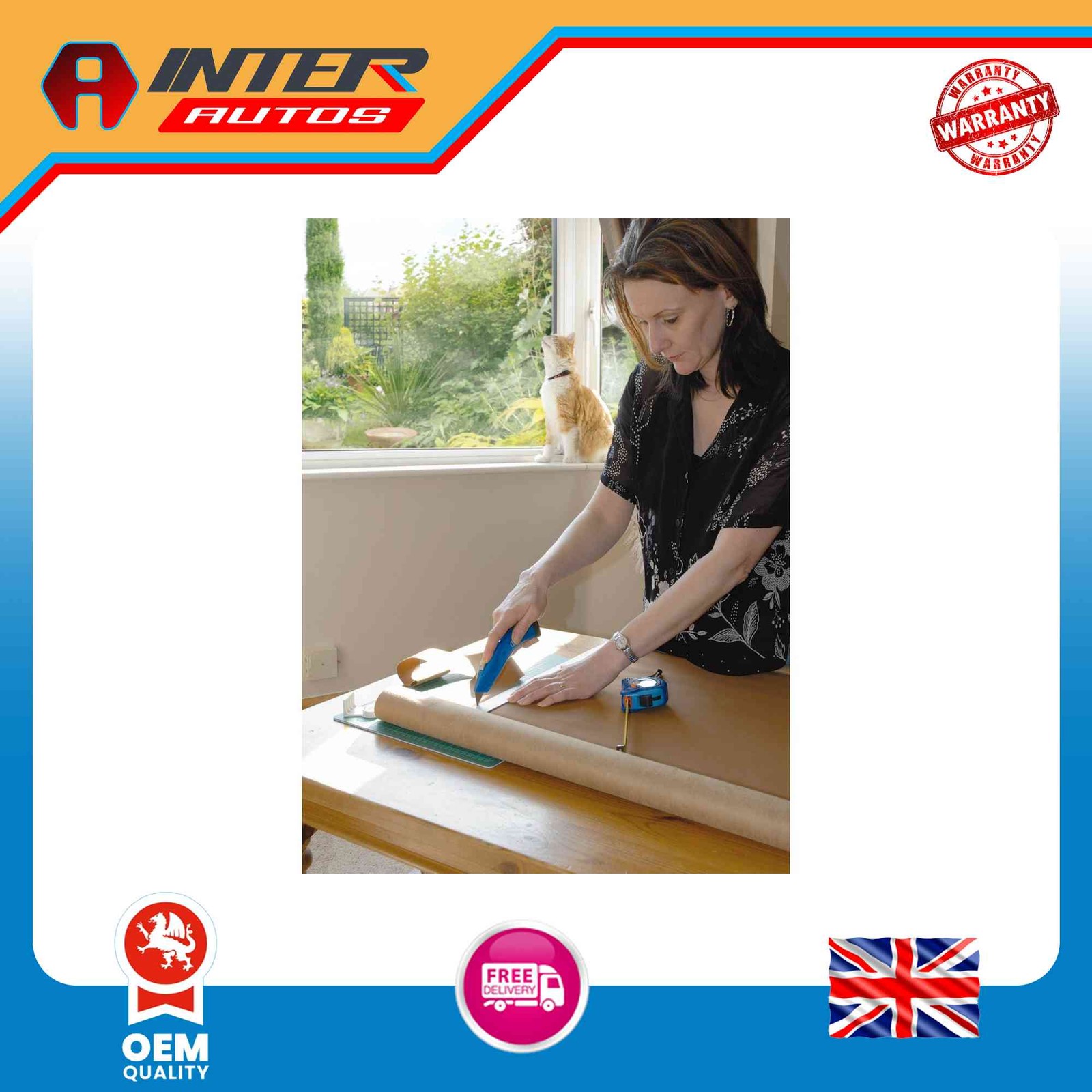 Draper 230V Vacuum Cleaner Stainless Steel Tank Power Out-Take Socket 30L 1300W