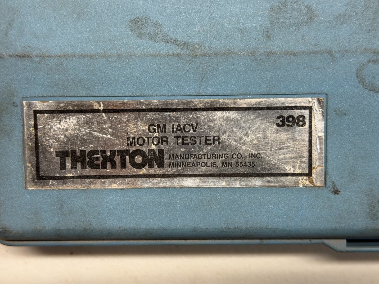 Thexton 398 IACV Motor tester GM / Chrysler Hand Tool W Accessories