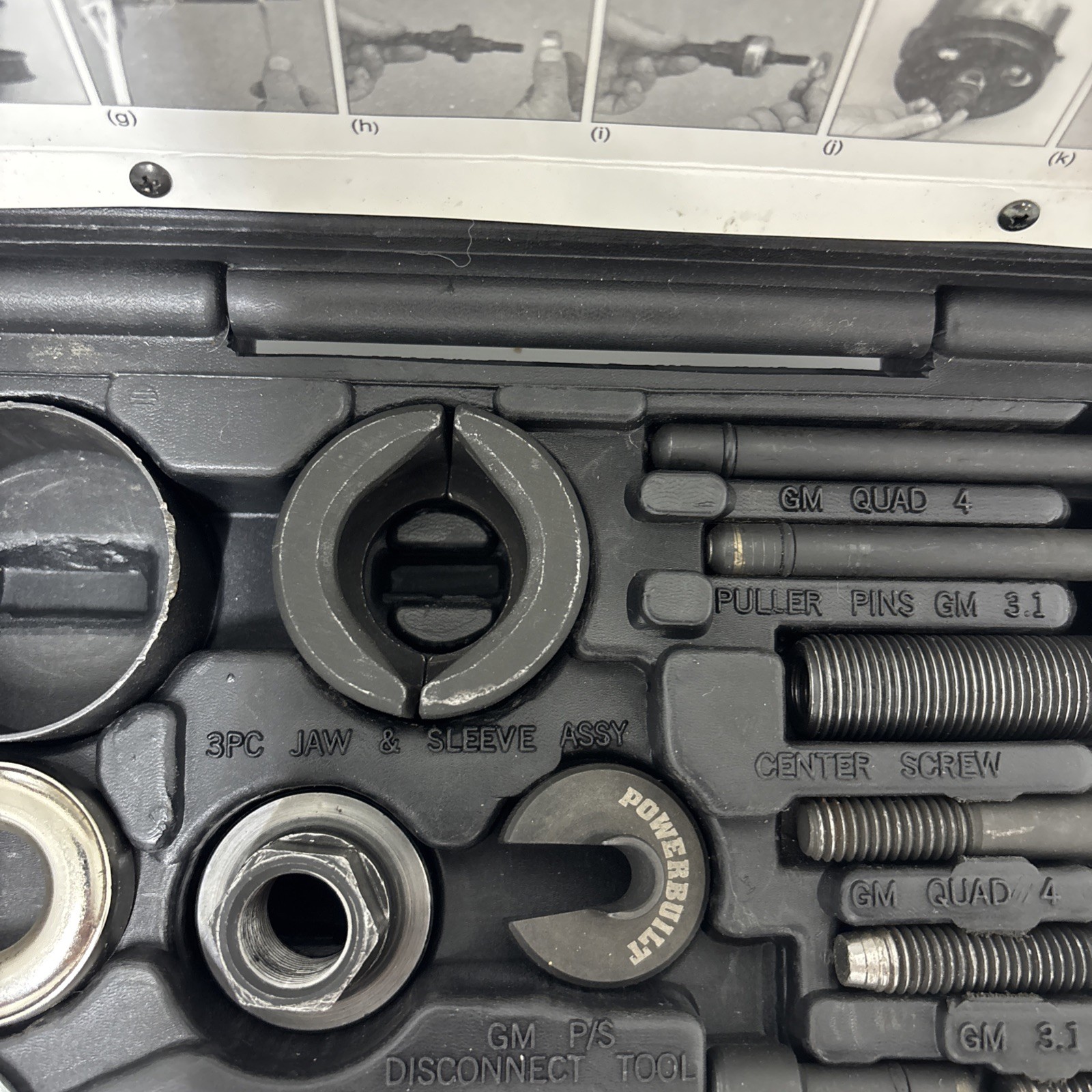 Power built Power Steering And Alternator Puller Model 648605