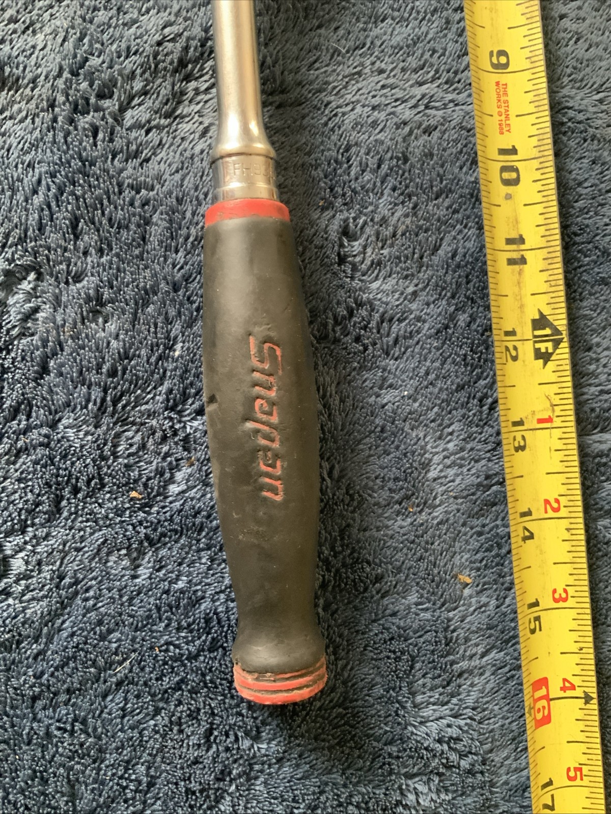 Snap On Fh936a, 3/8”’drive Soft Grip Ratchet…works Fine….used….