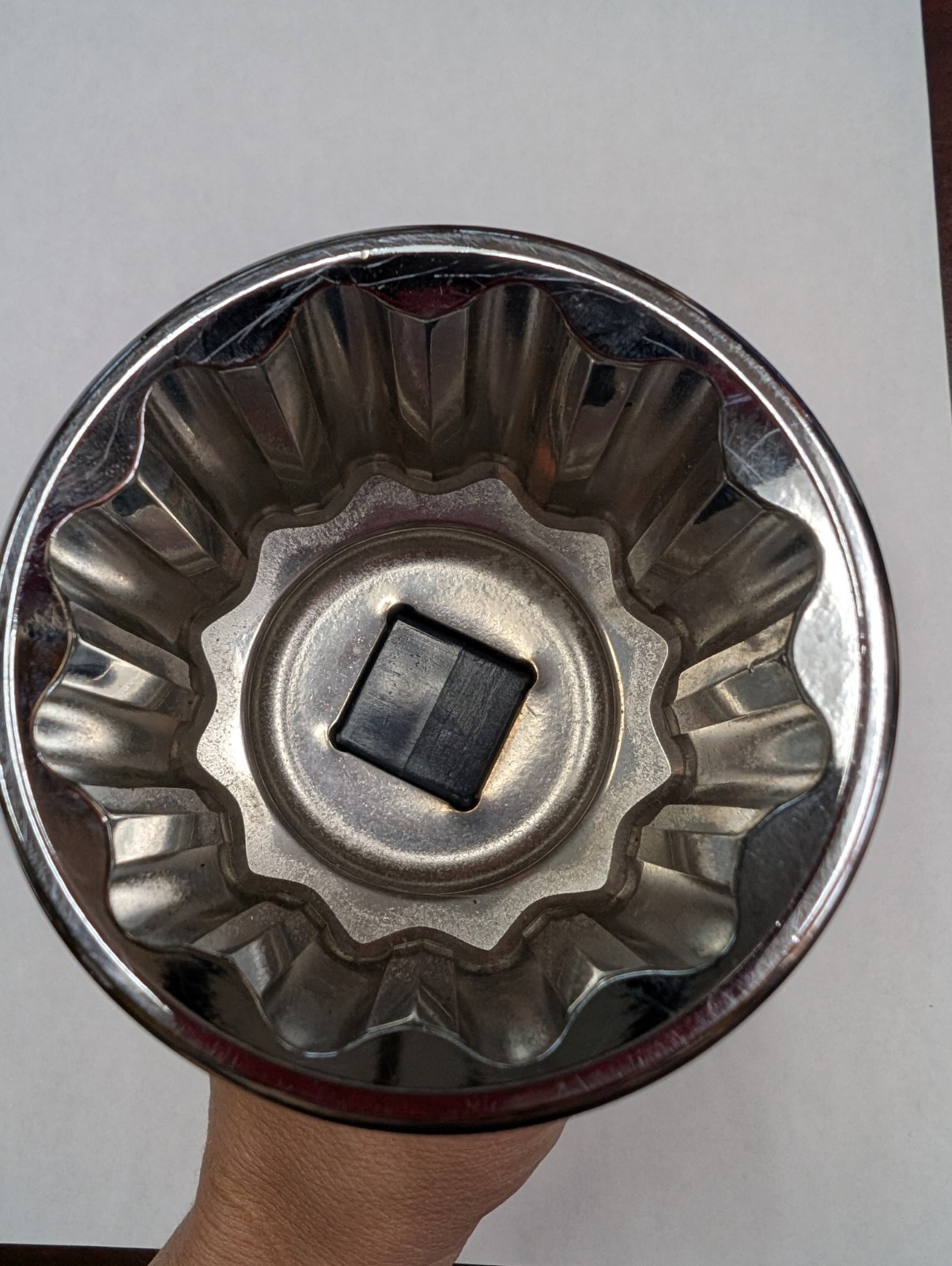 Crescent Socket 2 Inch 3/4 Drive 12 Point Satin Chrome