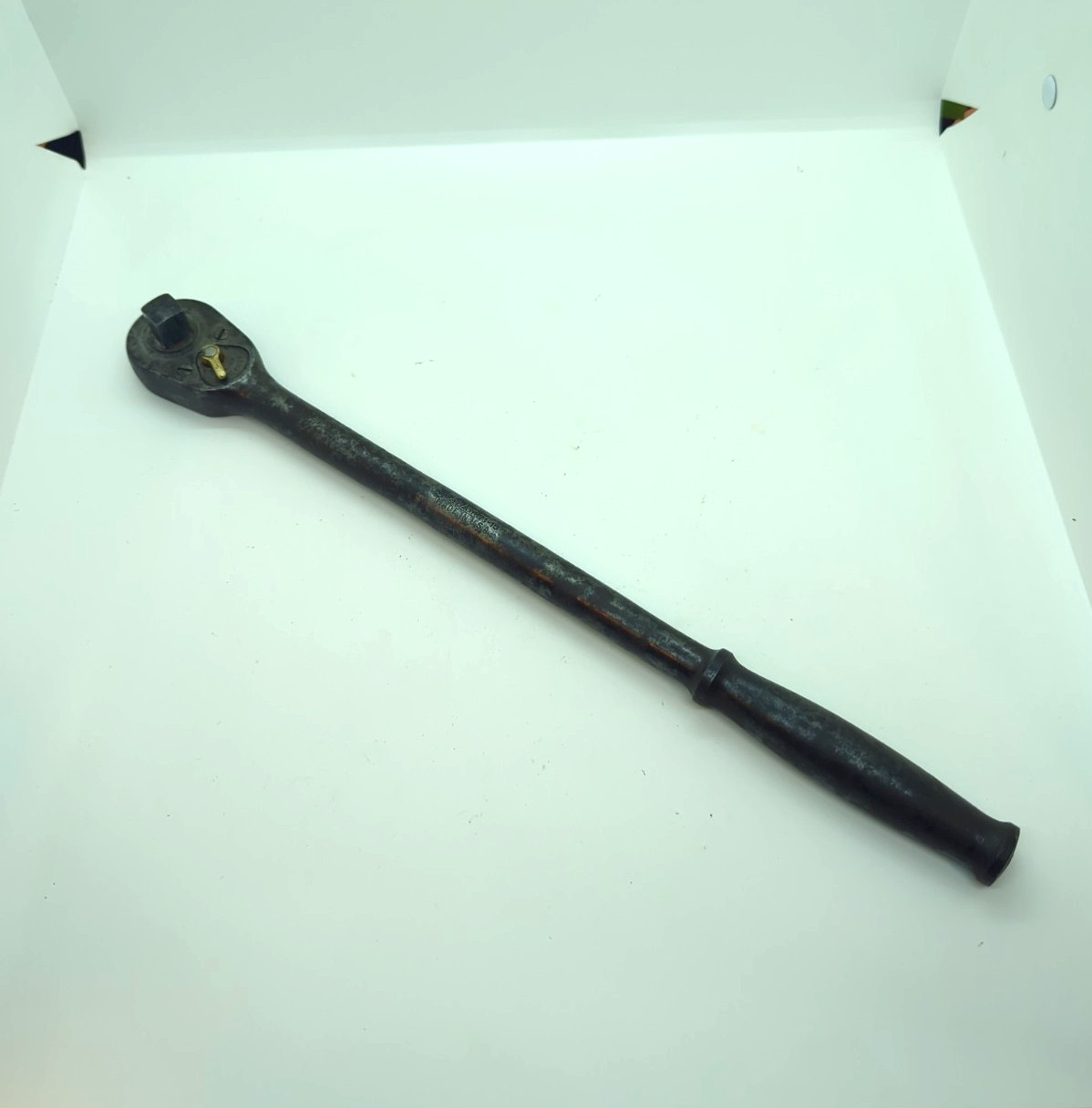 Vintage Snap-on 15″ Long 1/2″ Drive Ratchet 71-15 *USA* Broken Teeth – for Parts