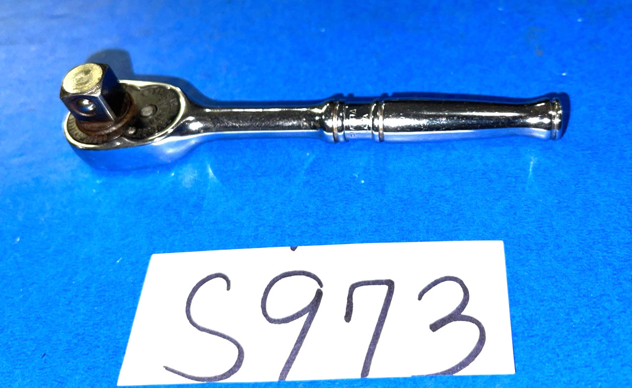 SNAP-ON TOOLS 3/8 DRIVE COMPACT HEAD RATCHET 4-3/8 INCHES LONG FM70A