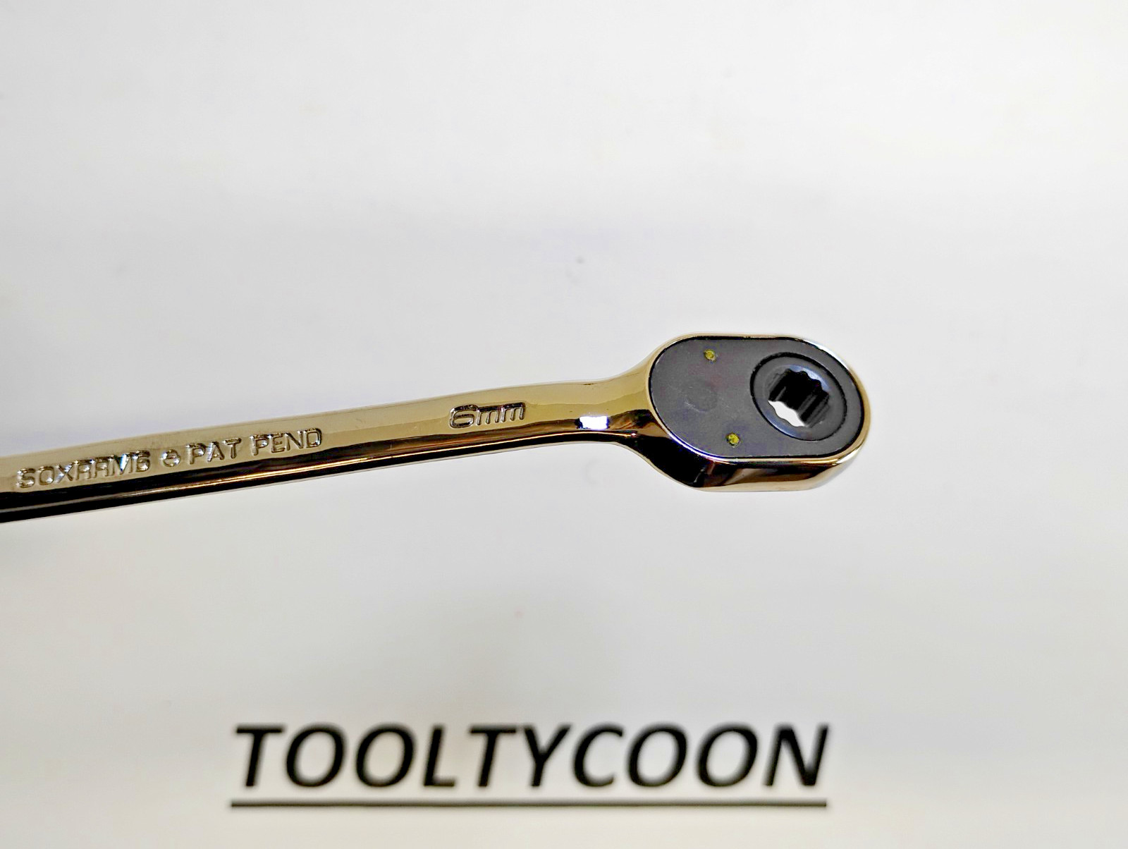 Snap-on Tools USA NEW 6mm Metric Reversible Ratcheting Wrench SOXRRM6A