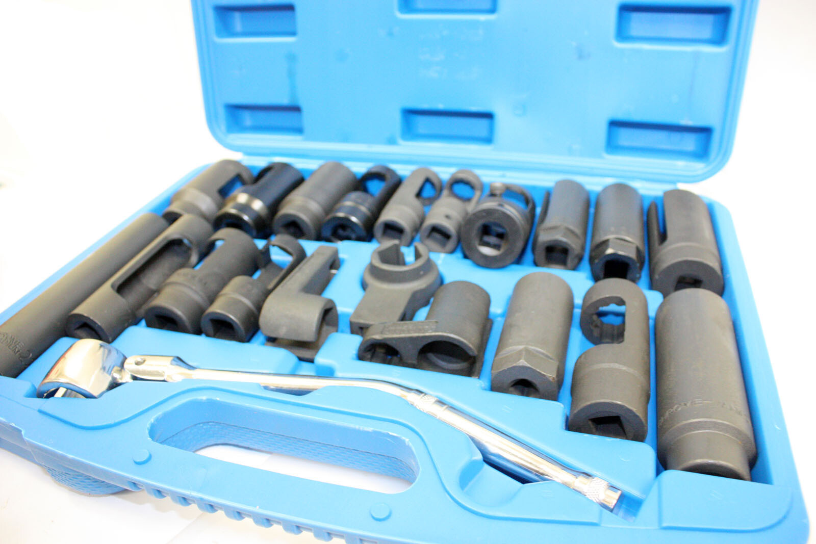 21pcs Universal Oxygen Sensor Socket Oil Pressure Sending Unit Sockets Tool Set