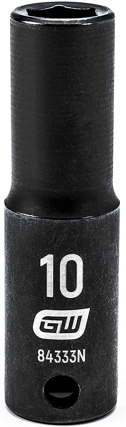 GEARWRENCH 44 Pc. 3/8″ Drive 6 Point Standard, Deep Impact SAE/Metric Socket Set