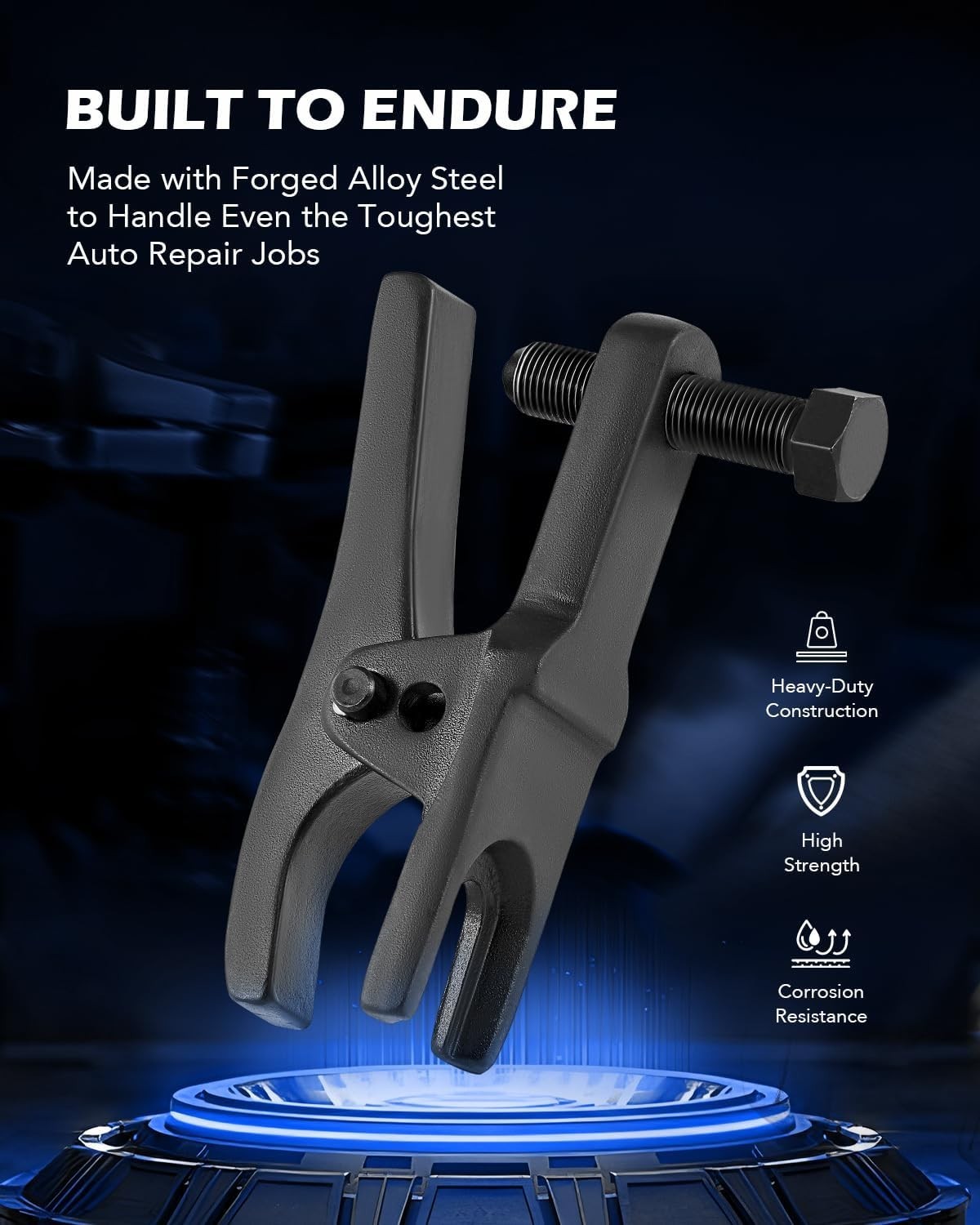 Durable 5-in-1 Front End Tool Set with ABS Case – For Domestic & Import Vehicles