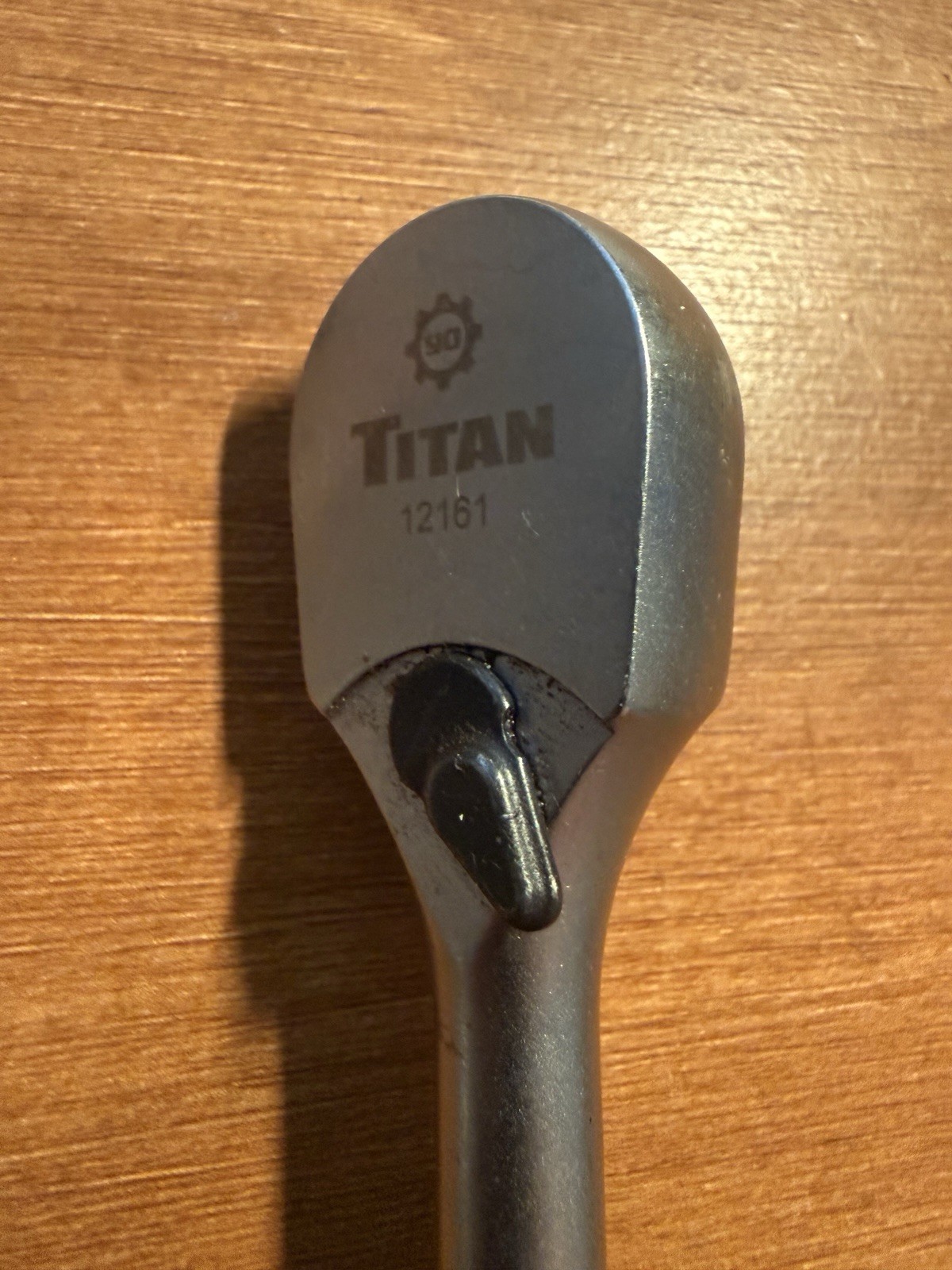 Titan 12161 3/8” Drive 12” Sealed Head Ratchet 90 Tooth Long Handle