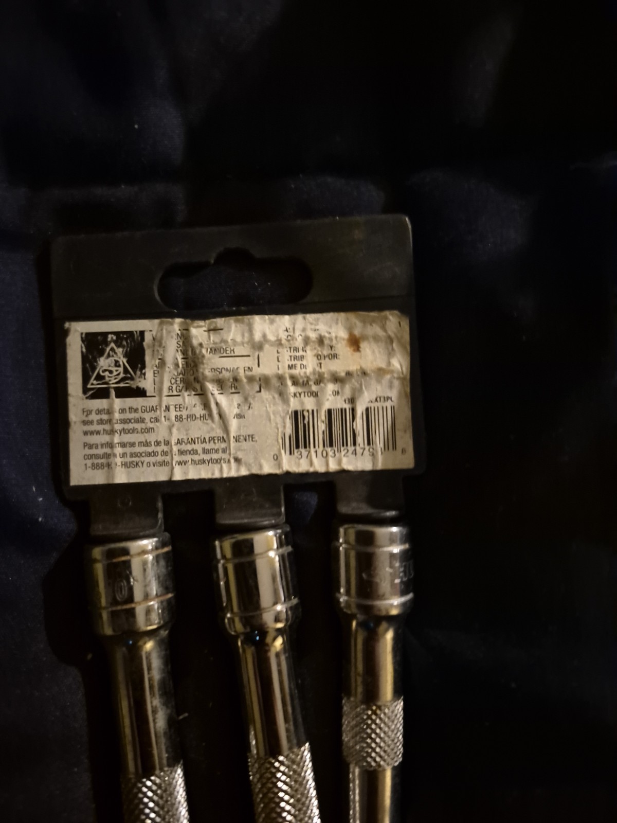 Husky 3/8″ Drive Wobble Extension Set 3-Pcs INC: 3″,6″,10″ &Husky Ratchet 3/8″