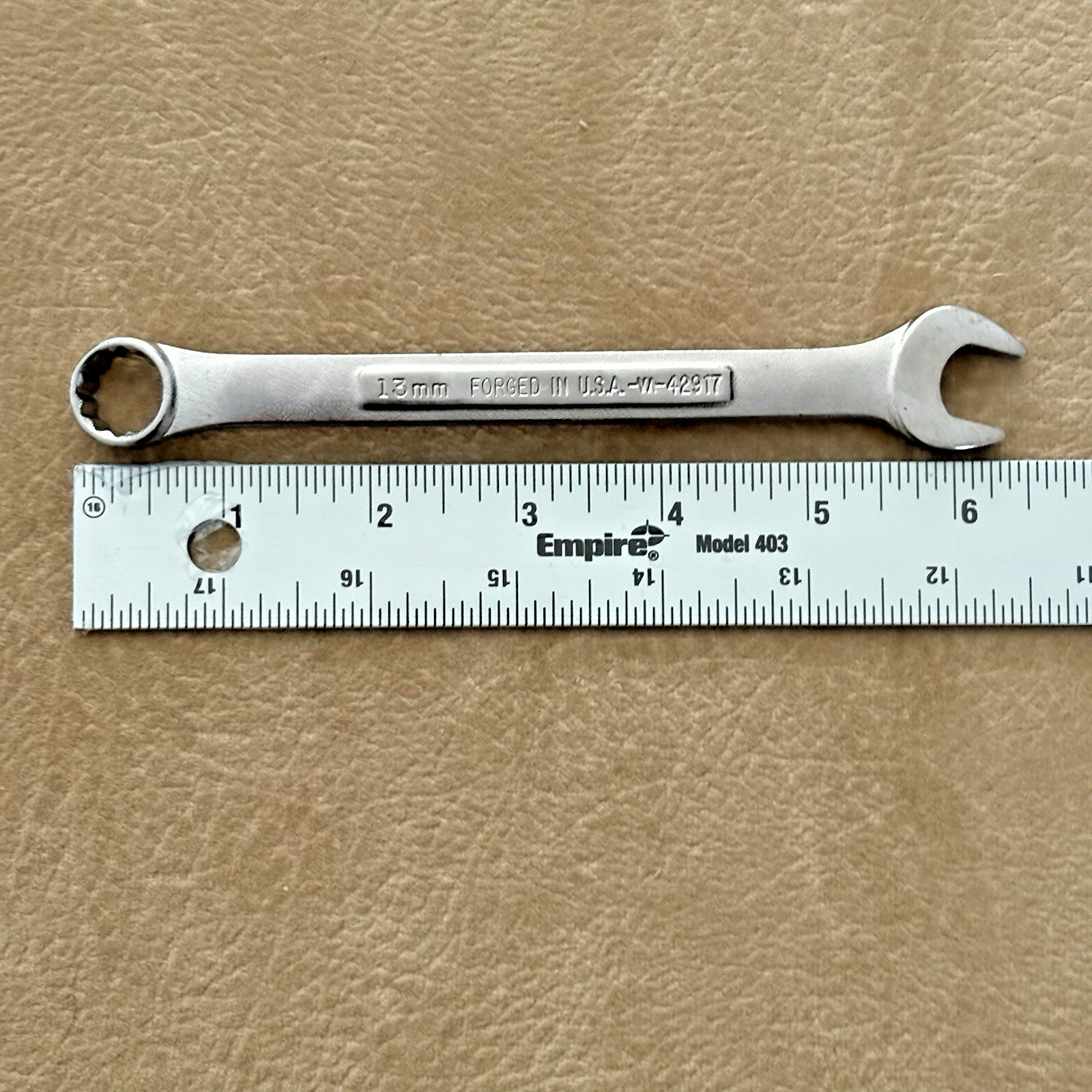 Craftsman 5 pc 12 pt Metric Combination Wrench Set, 12mm to 16mm, VɅ- USA EUC