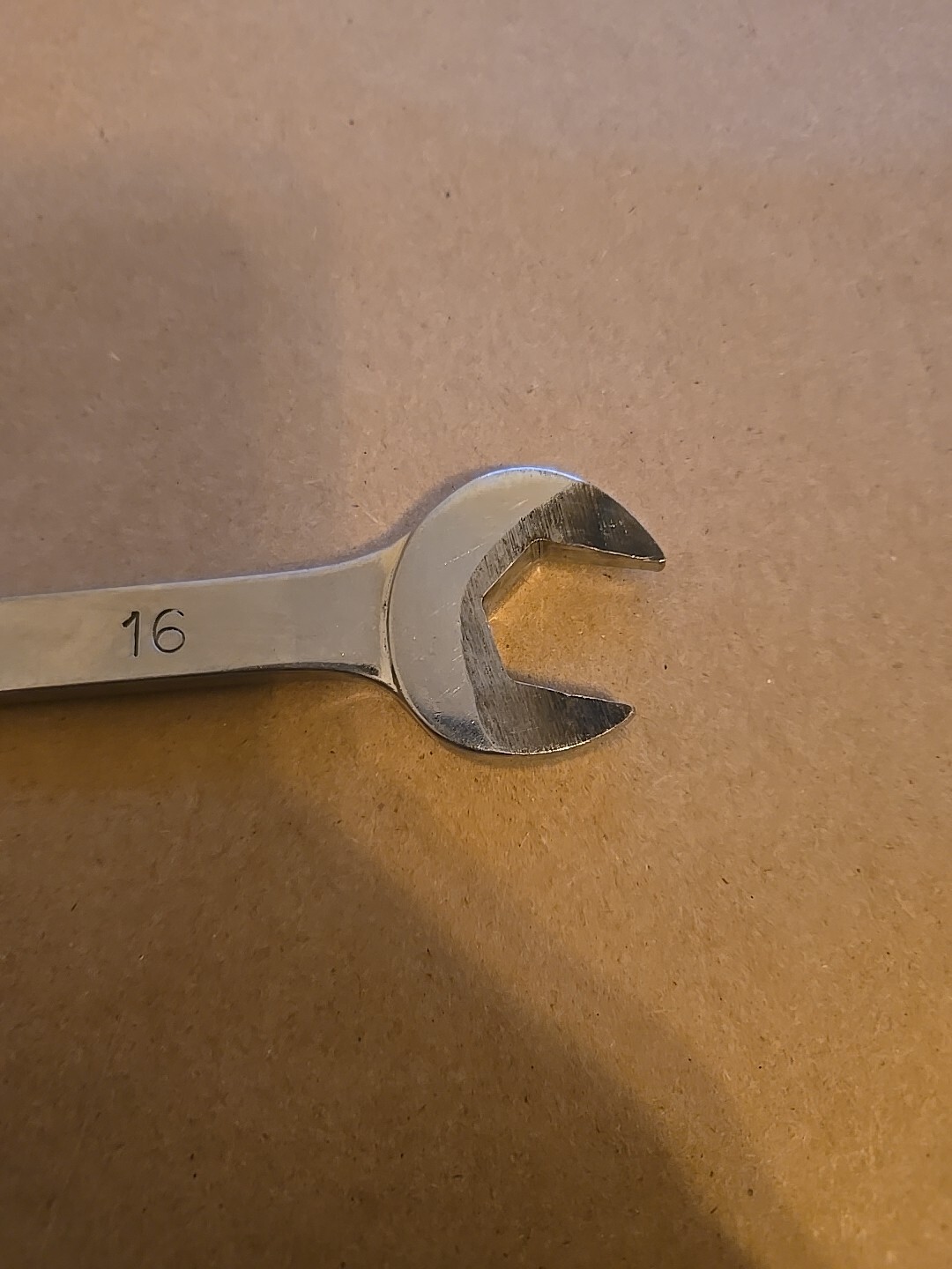 Mac Tools 16MM 12PT Metric Chrome Combination Wrench Modified M16CW