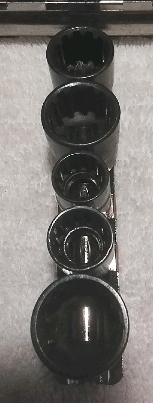 14PC DURALAST 3/8″ DRIVE SPLINE DRIVE SAE-METRIC DEEP/ SHALLOW IMPACT SOCKET SET