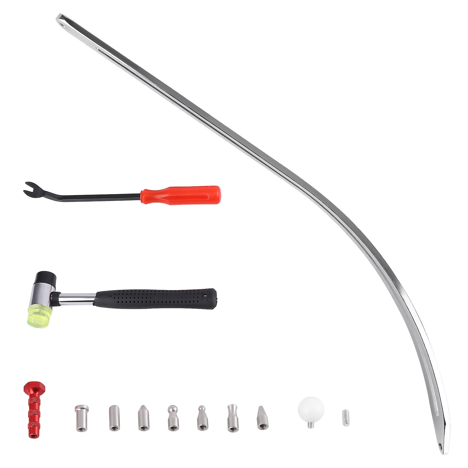 Stainless Steel Dent Puller Kit Fender Damage Puller Tool Auto Dent Repair