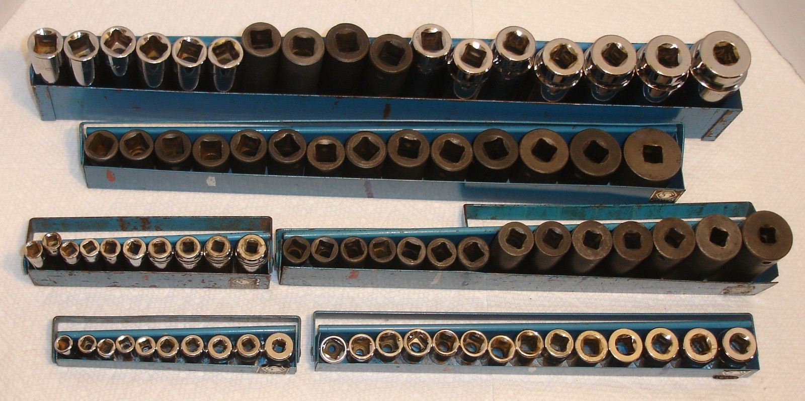 79 pc Matco Metric Socket Set * 1/4″ 3/8″ 1/2″ dr * deep shallow * chrome impact