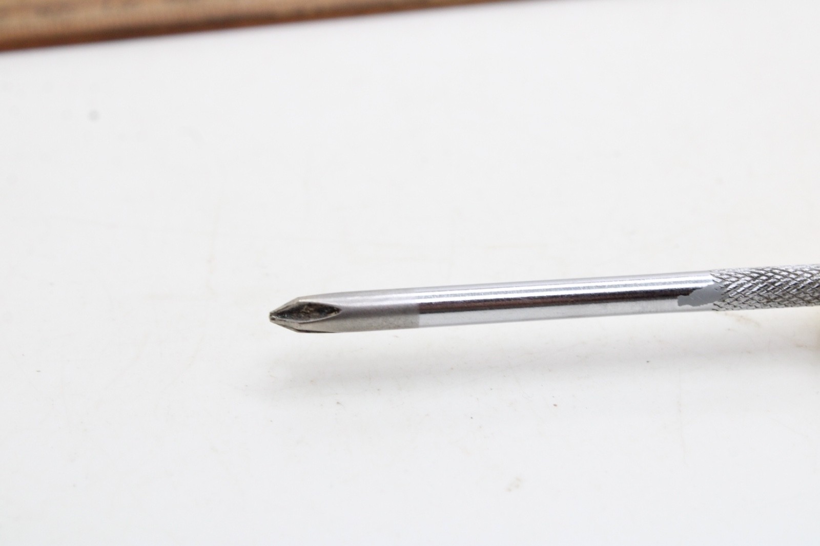 Snap-on SDDP301 #1 No. 1 Philips Head Mini Screwdriver Yellow Hard Handle USA
