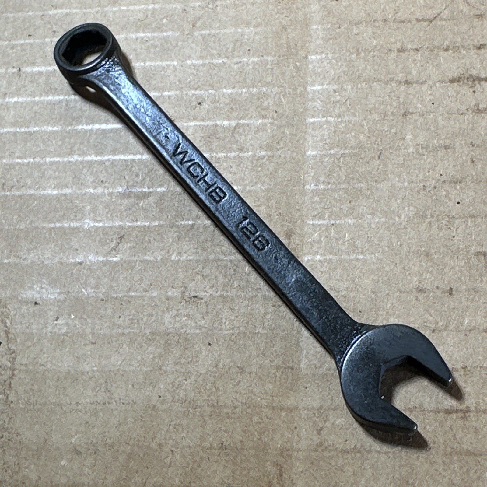 MATCO USA WCHB 126, SAE 3/8” Combination Wrench 6 Pt. Industrial Black Finish