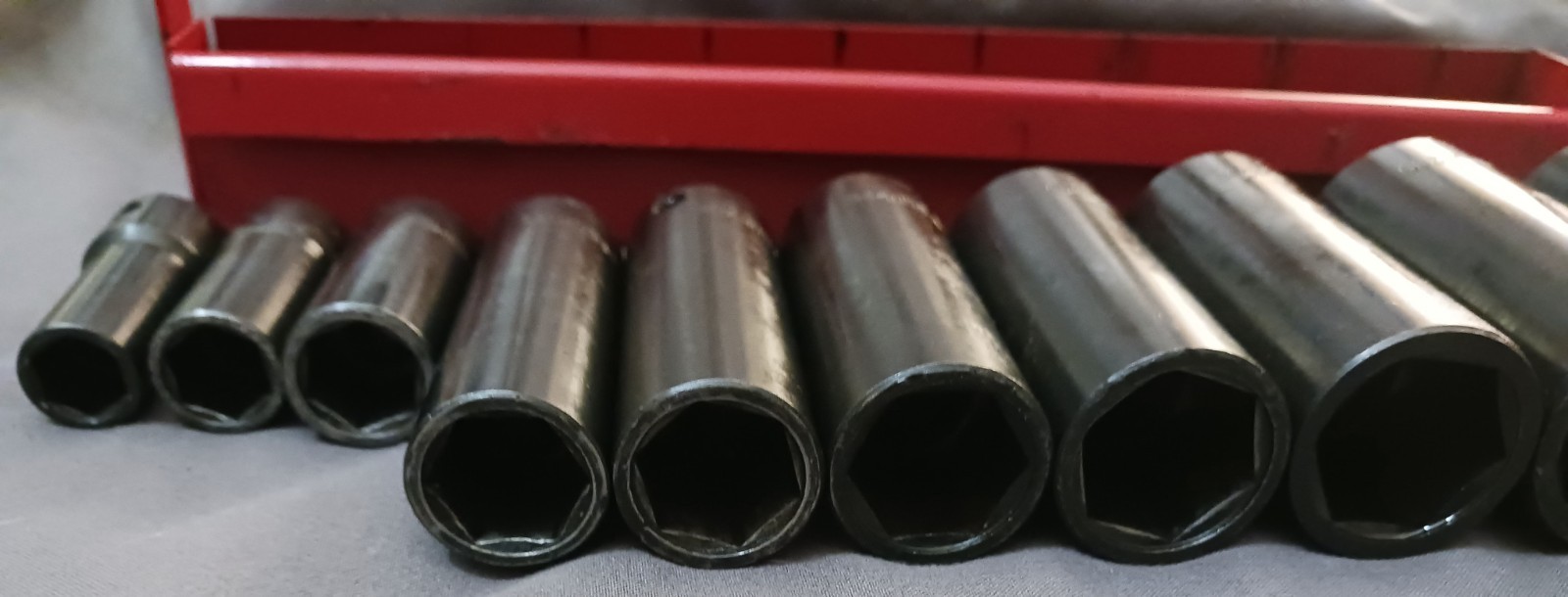 VTG Matco Tools 10pc 3/8″ Drive SAE Deep Impact Socket Set 5/16-7/8″ 6-Point USA