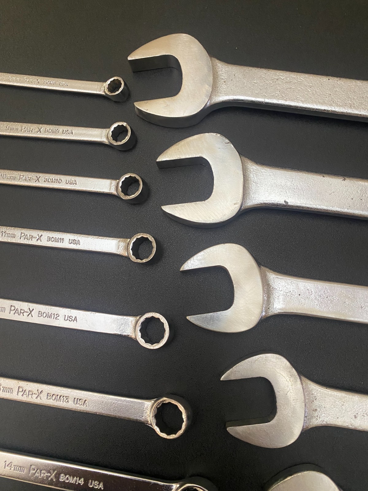 Par-X by Snap-On SAE Wrench Set and Metric Wrench Set 3/8″-1″ & 8mm to 19mm