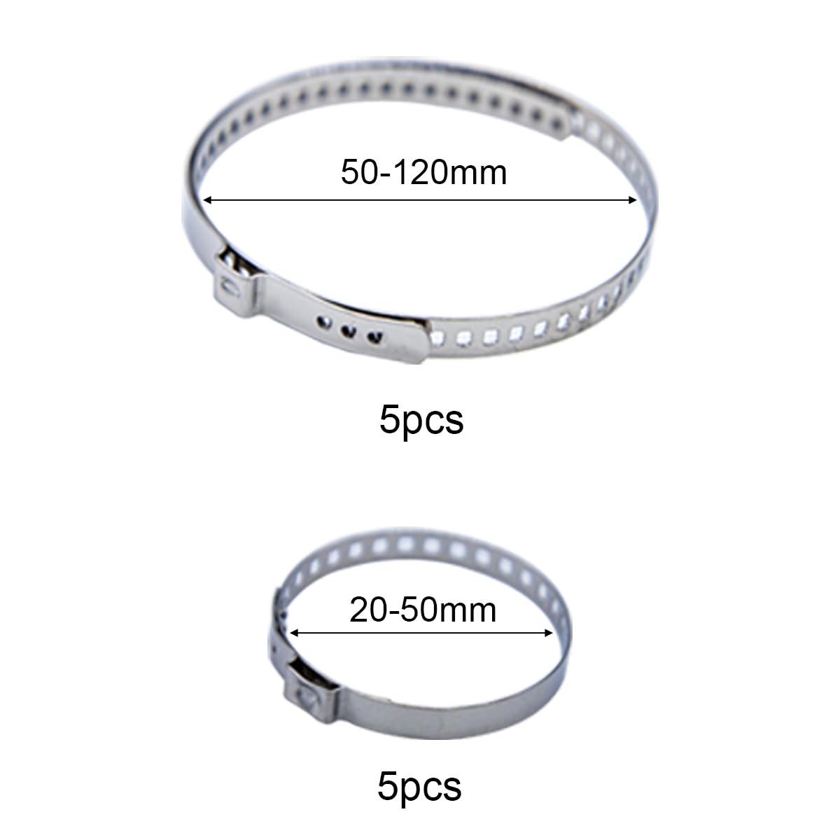 10 PCS Stainless Steel CV Boot Clamp 1 PC Heavy Duty Hose Clip Pliers Small