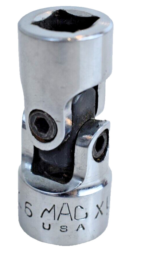 Mac Tools USA XU186 9/16″ SAE Shallow Swivel Socket 3/8″ Drive 6 Point Chrome