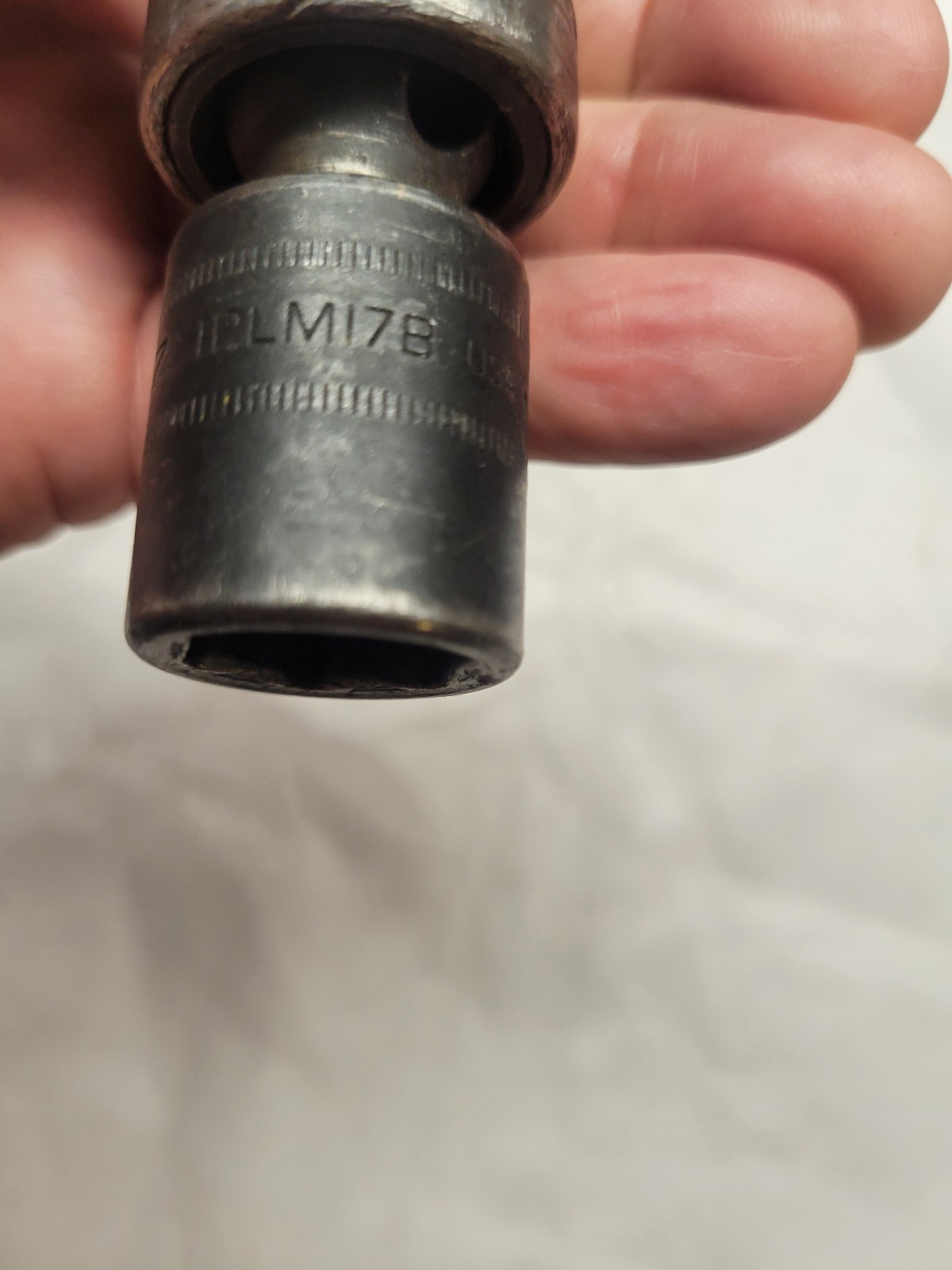 Snap on IPLM17B 1/2″ Drive 6 Point Metric 17mm Swivel Impact Socket USA
