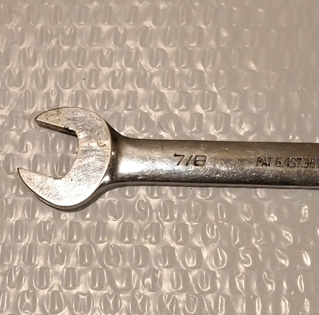 BLACKHAWK TOOLS BW-1428, 7/8″ RATCHETING/OPEN-END COMBO WRENCH, 11.3″ LONG.