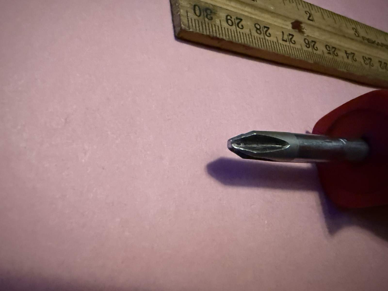 MAC P212XA #2 Stubby Phillips Head Screwdriver Red Handle