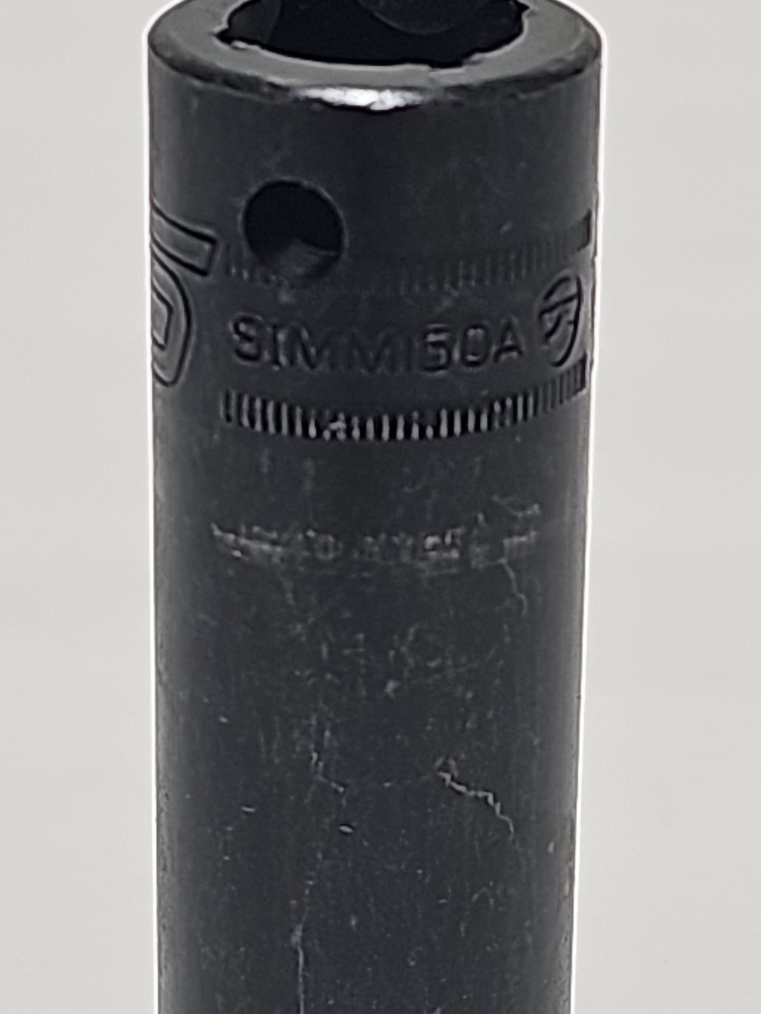 Snap-on Tools USA 1/2″ Drive 15mm Metric DEEP 6 Point Impact Socket SIMM150A