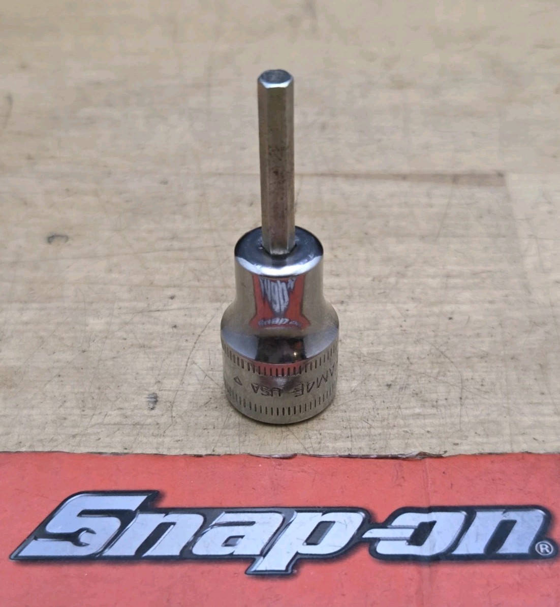 New Snap On FAM4E – 3/8″ Drive 4mm Standard Hex Bit Socket Driver