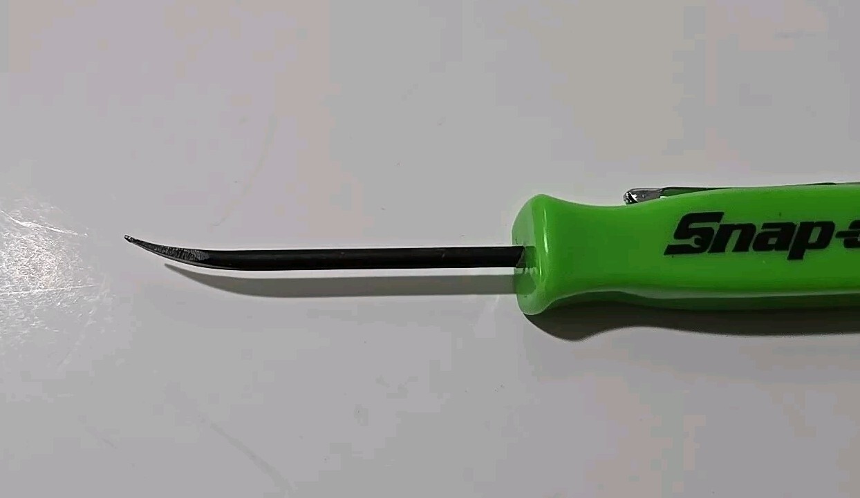 10X Green Snap on tools Promo PRY BAR screwdrivers per order pocket Clip+2 GIFTS