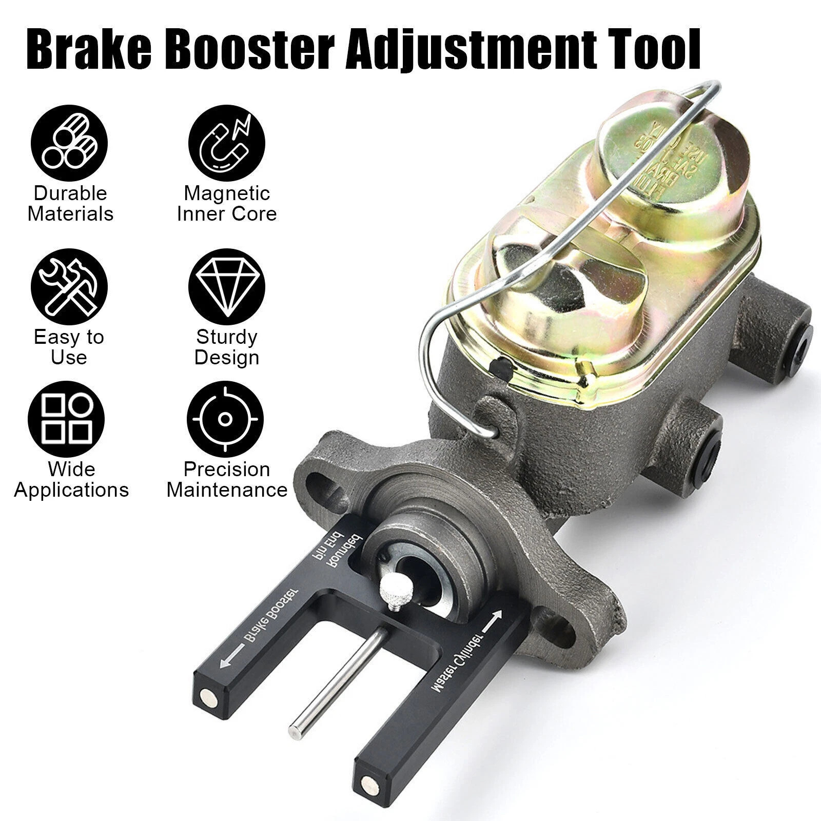 Power Brake Booster Master Cylinder Push Rod Length Gauge Pin Adjustment Tool