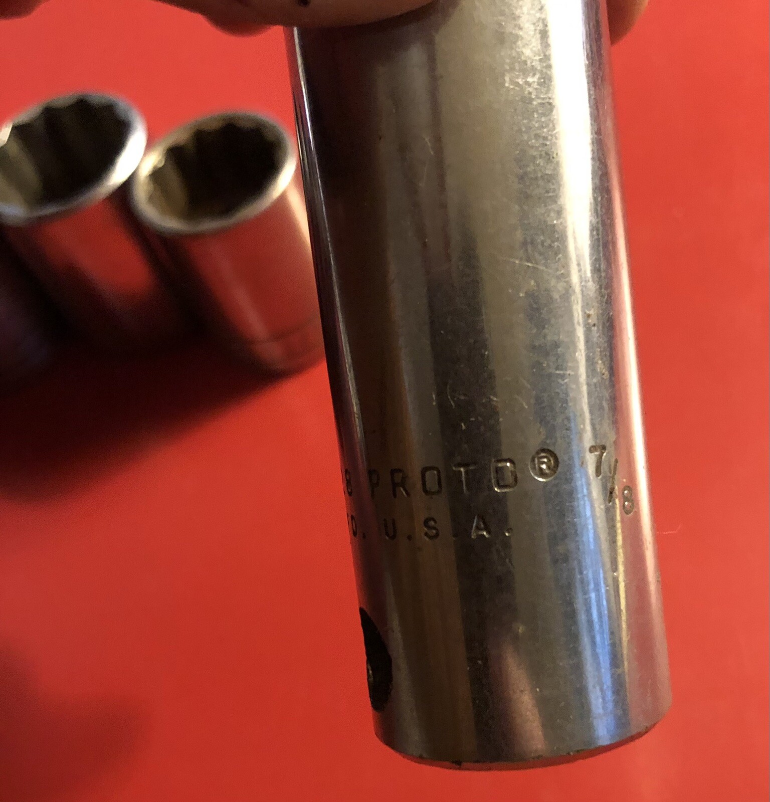 Proto 1/2” Drive 12 point Socket Lot SAE 1 1/8” 1” 1/16 Kobalt 1 1/4” Large