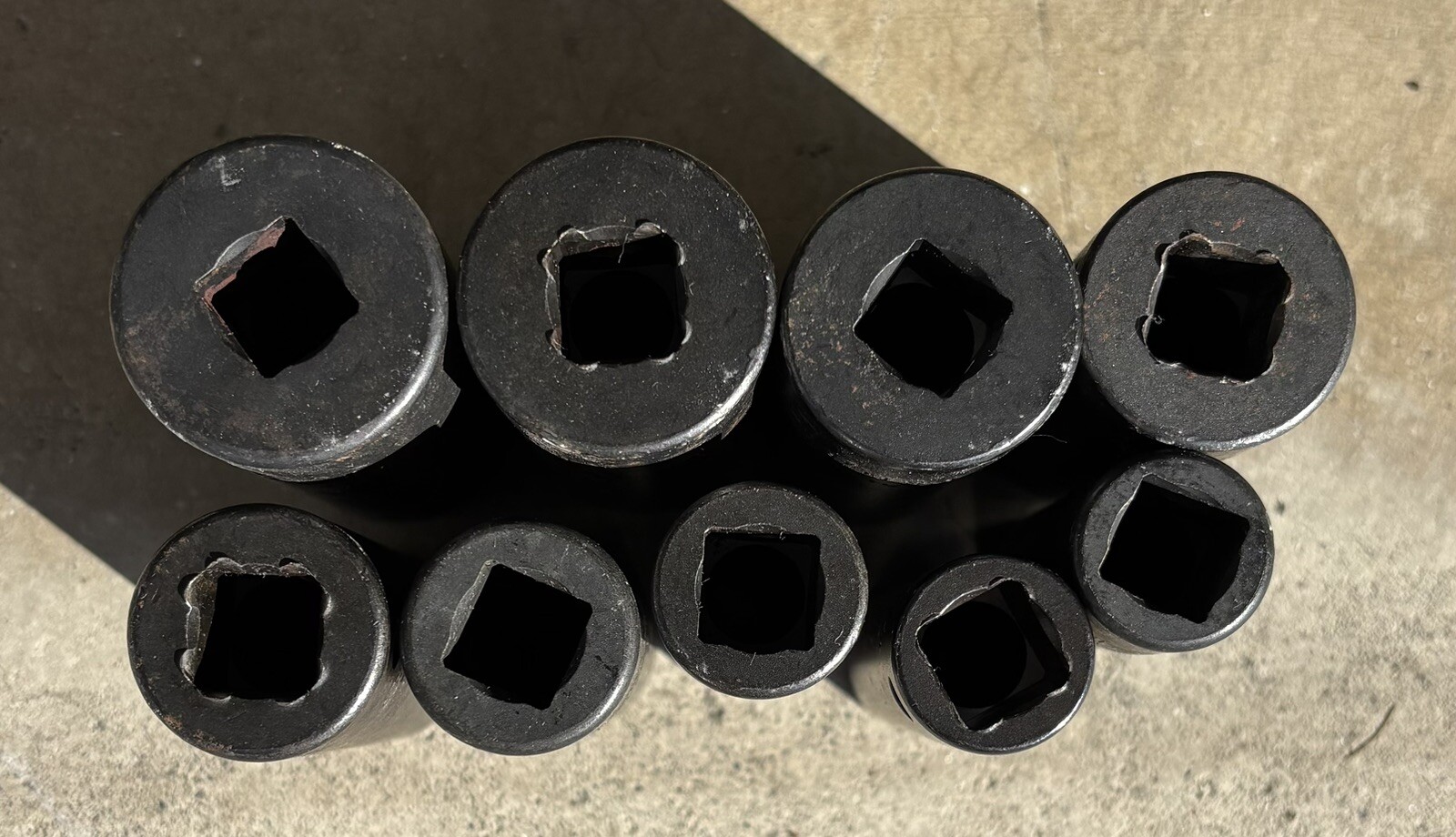 SNAP ON 1/2″ Drive Deep Impact Socket Set 9 pc SIM160-SIM320 model 1/2″-1″ 6 Pt