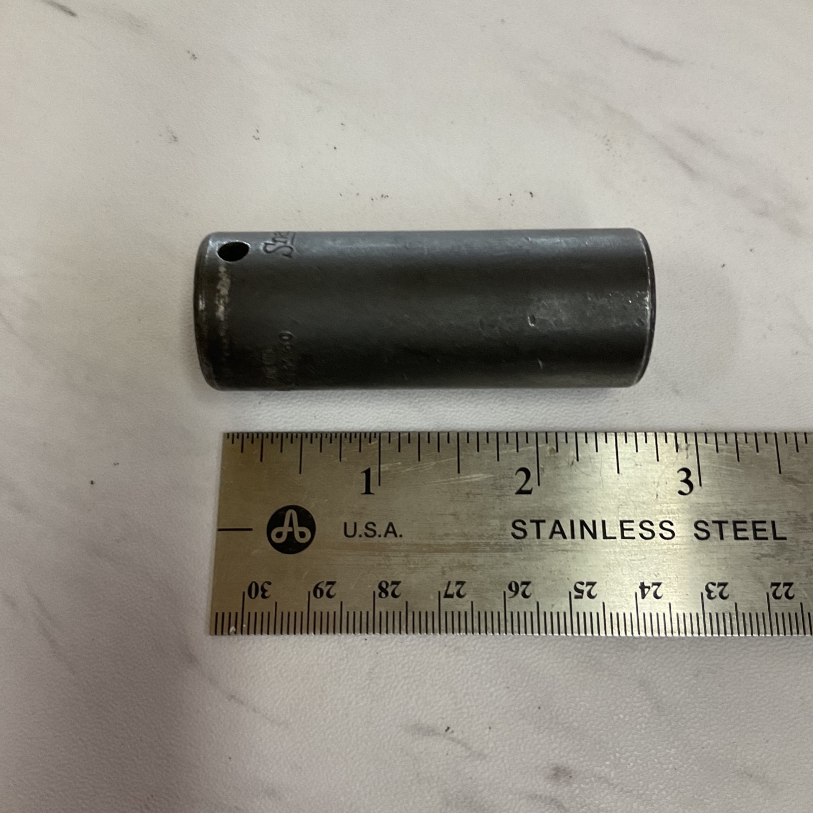 Snap-on SIMF220 3/8″ Flank Drive 11/16″ SAE Deep 6 Point Impact Socket USA
