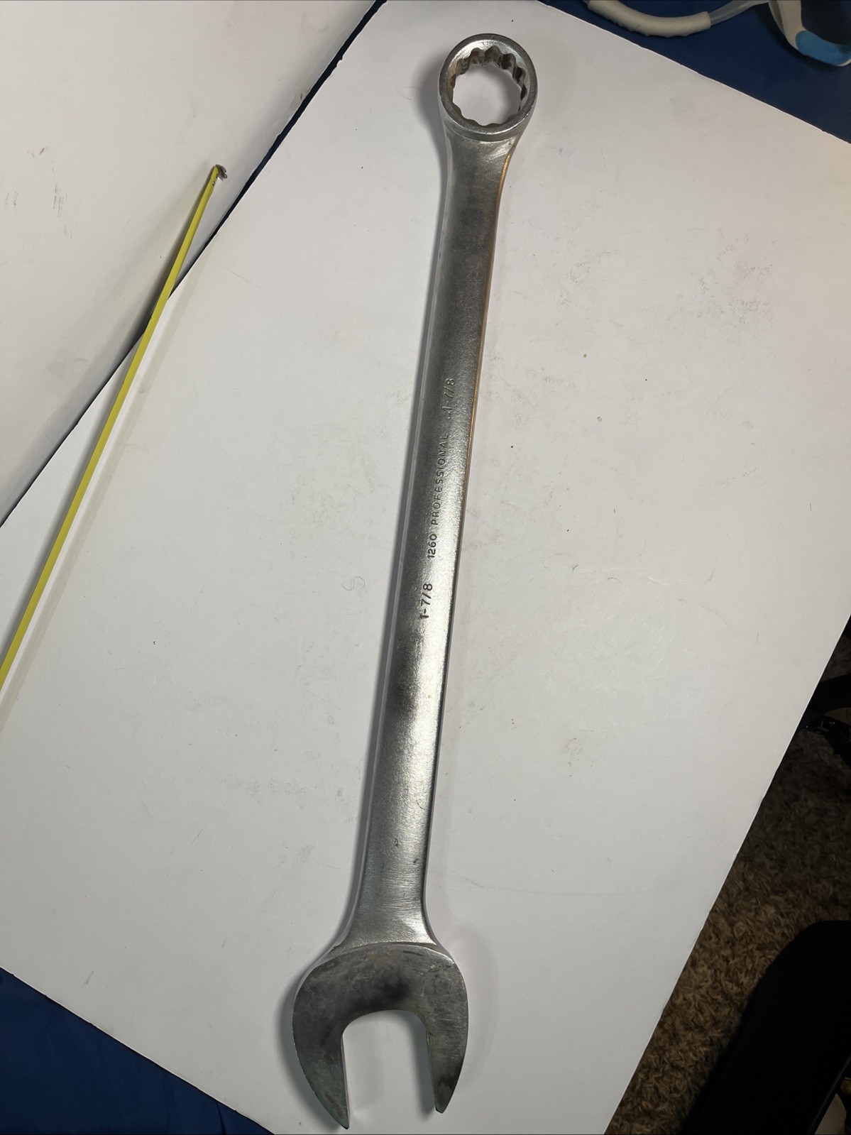 Vintage Proto Professional 1260 1-7/8″ 12 Point Combination Wrench – Made in USA
