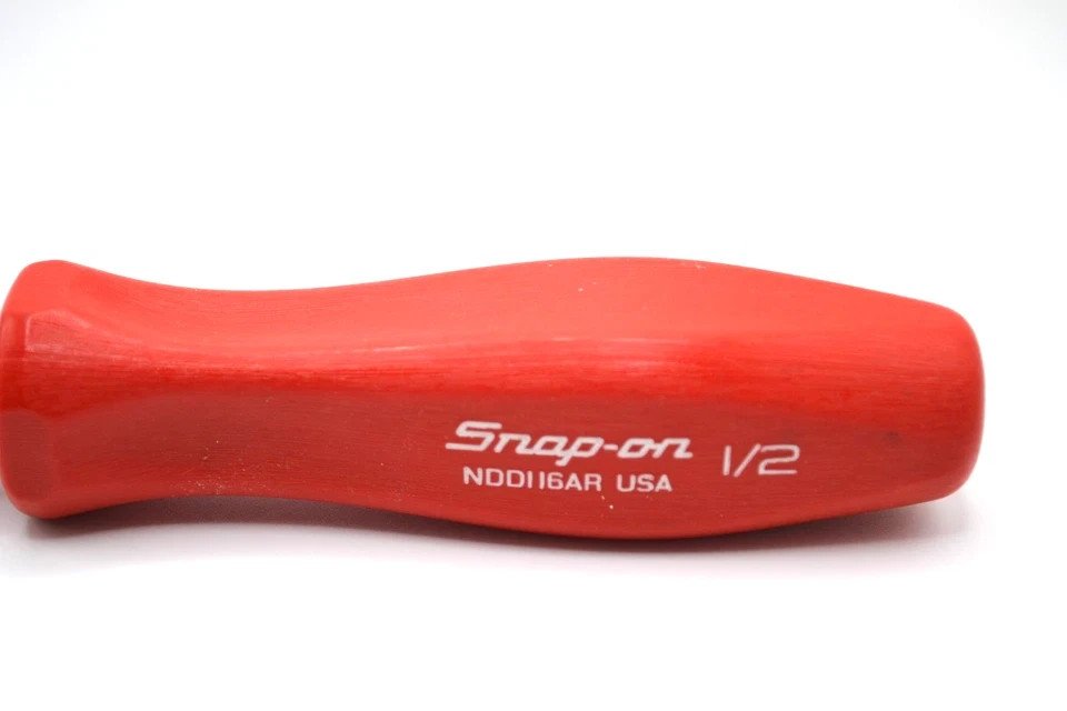 Snap-on Tools USA RED Hard Grip 1/2” SAE 6pt Manual Nut Driver NDD116AR S-18