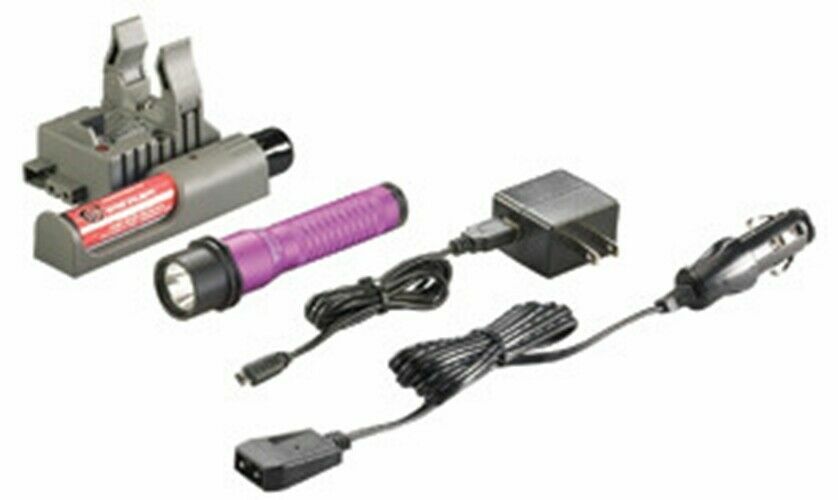 STREAMLIGHT 74786 Strion HL Purple PiggybackAC/DC Brand New!