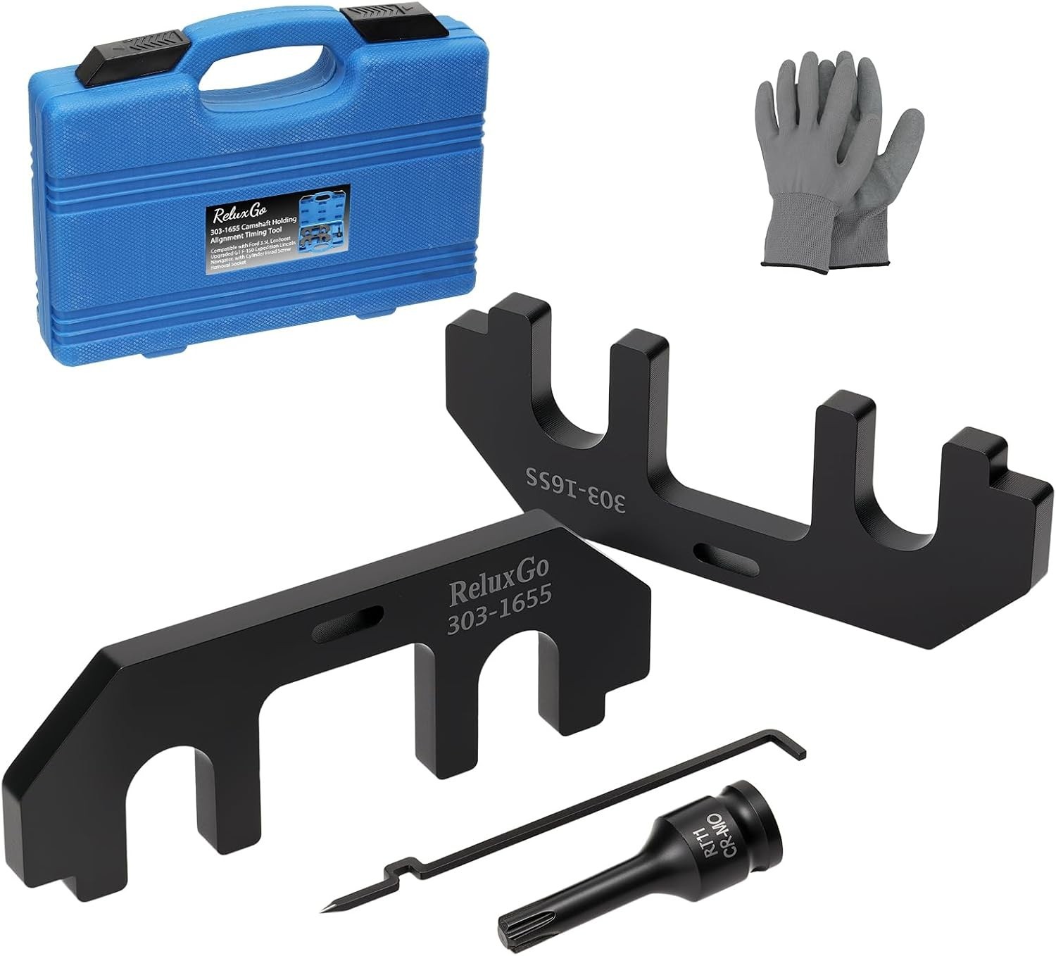 303-1655 Camshaft Holding Tool Kit, Compatible with Ford 3.5L EcoBoost Upgraded