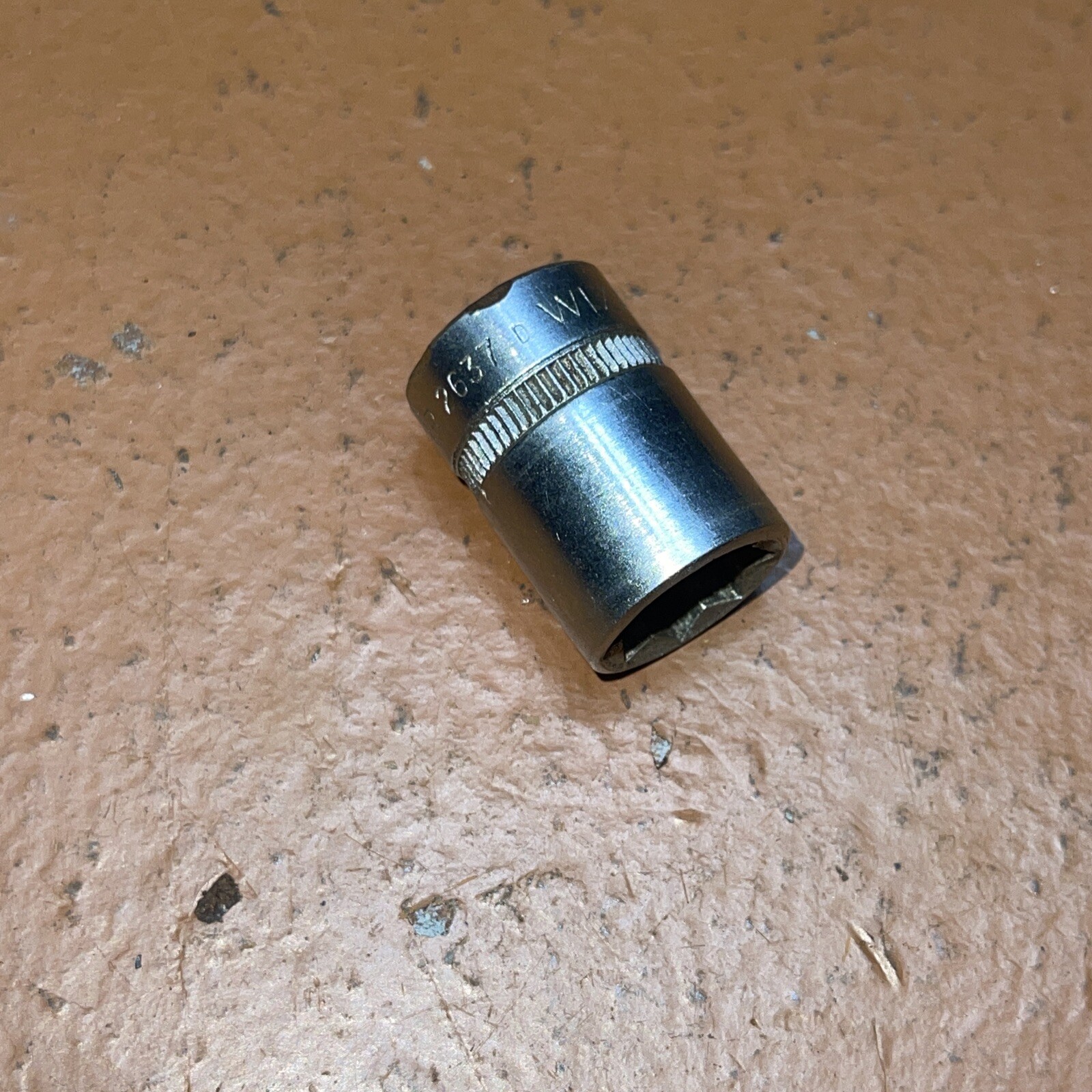 Wizard USA HR 2637 7/16 In SAE 3/8″ Drive 8 Point Double Square Socket