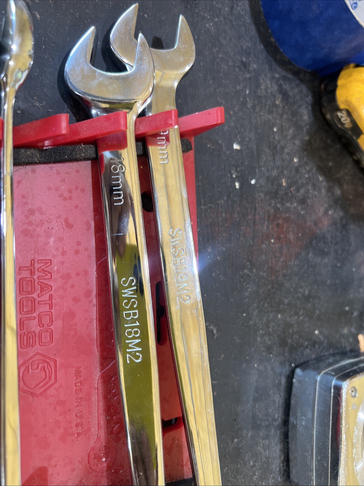 Matco SWSB Metric Flex Head Socket Saltus And Open End Wrench Set 8-19mm NEW