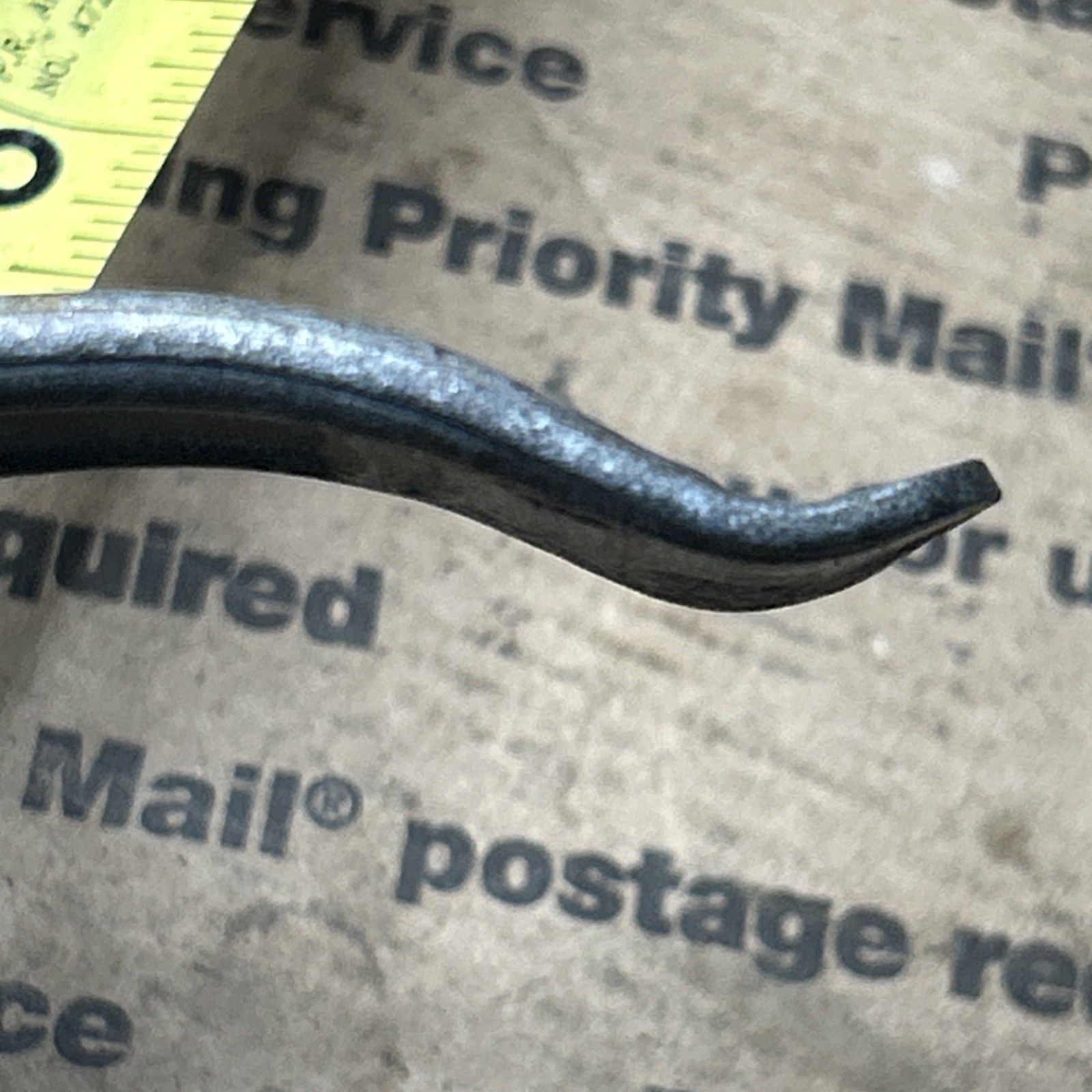 Rare ROCKY Cycle Co. USA PCCC Motorcycle Tire Bead Iron Pry Bar Harley Honda