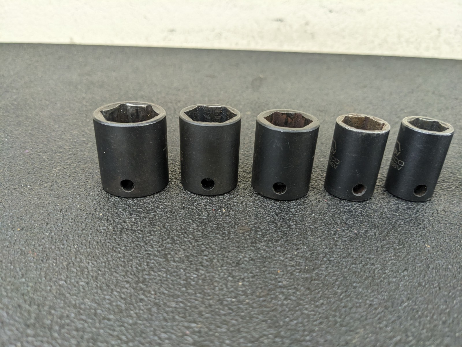#bo194 Matco ADV 3/8″ Drive SAE Shallow Impact Socket Set