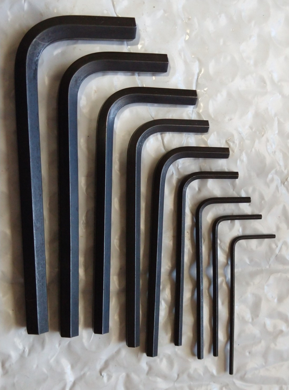 SEARS/CRAFTSMAN TOOLS 946802, ALLEN/HEX KEY SET, 9 PIECES.