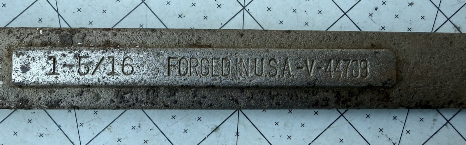 Vintage Craftsman 1-5/16″ Wrench 44709 Forged in USA,-V, 18 » Long Heavy Duty